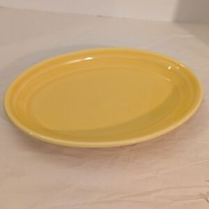 Fiesta 9.5 inch Small Oval Serving Platter in Yellow Color